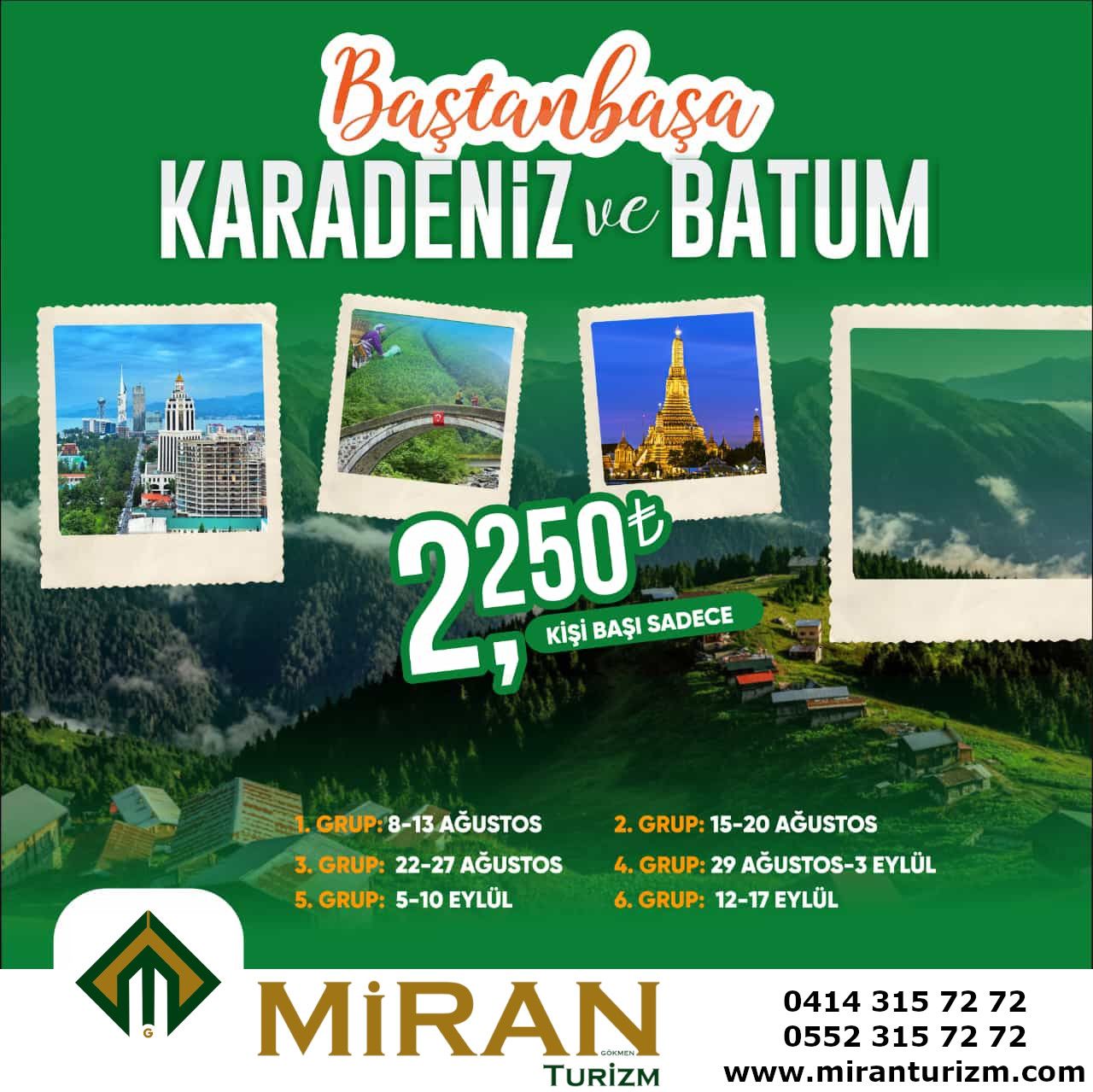 Karadeniz-Batum Turu
